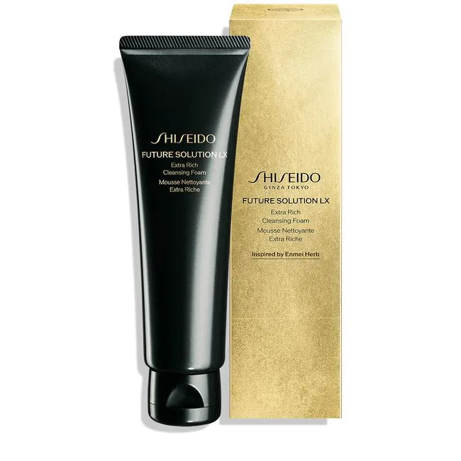 Espuma De Limpeza Facial Shiseido Future Solution Lx Extra Rich Cleansing Foam