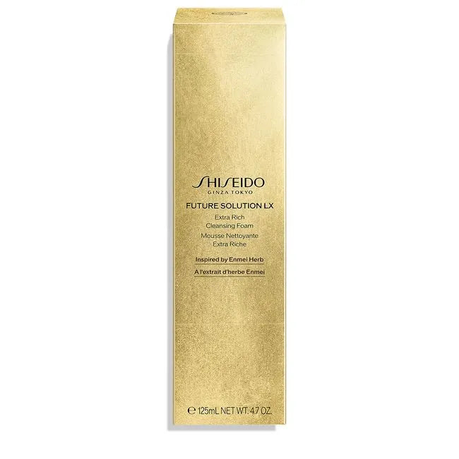 Espuma De Limpeza Facial Shiseido Future Solution Lx Extra Rich Cleansing Foam
